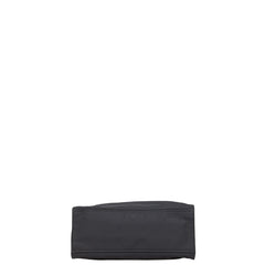 プラダ 三角ロゴプレート トートバッグ ワンショルダーバッグ BR1566 ブラック ナイロン レザー レディース PRADA 【中古】