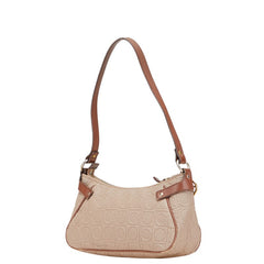 サルヴァトーレフェラガモ ガンチーニ ハンドバッグ ブラウン レザー レディース Salvatore Ferragamo 【中古】