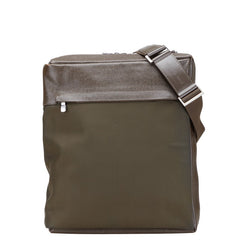 ルイ ヴィトン タイガ ベルーガ ショルダーバッグ M30918 グリズリ ブラウン ナイロン レザー レディース LOUIS VUITTON 【中古】