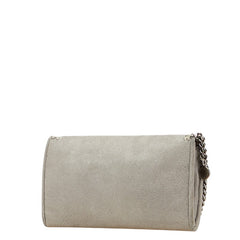 ステラマッカートニー ファラベラ タイニー チェーン ショルダーバッグ グレー ポリエステル レディース Stella McCartney 【中古】