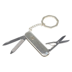 ティファニー ×ヴィクトリノックス マルチツール アーミーナイフ はさみ キーリング SV925 シルバー 750 レディース TIFFANY&Co. 【中古】