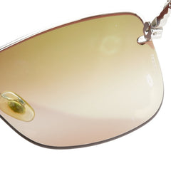 ティファニー ラインストーン サングラス ブラウン シルバー プラスチック レディース TIFFANY&Co. 【中古】