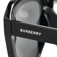 バーバリー ASTLEY アストレー スクエア サングラス B4350 ブラック プラスチック レディース BURBERRY 【中古】