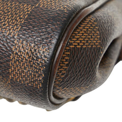 ルイ ヴィトン ダミエ エヴァ チェーン ハンドバッグ ショルダーバッグ 2WAY N55213 ブラウン PVC レザー レディース LOUIS VUITTON 【中古】