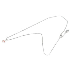ヴィヴィアンウエストウッド ディアマンテ ハート ネックレス シルバー レッド メタル レディース Vivienne Westwood 【中古】