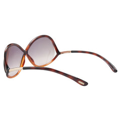 トムフォード Ivanna サングラス TF372 ワインレッド プラスチック レディース TOM FORD 【中古】