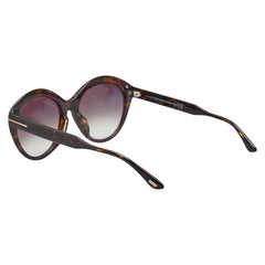 トムフォード サングラス TF-763-F ブラウン プラスチック レディース TOM FORD 【中古】