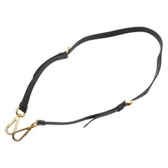 プラダ ショルダーストラップ ブラック ゴールド レザー メッキ レディース PRADA 【中古】