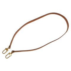 ルイ ヴィトン ショルダーストラップ ブラウン ゴールド レザー メッキ レディース LOUIS VUITTON 【中古】