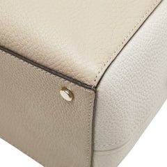 ケイトスペード レイラ ショルダーバッグ ハンドバッグ 2WAY ベージュ ホワイト レザー レディース Kate Spade 【中古】