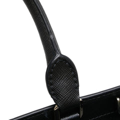 ケイトスペード ロゴ ショルダーバッグ ハンドバッグ 2WAY ブラック レザー レディース Kate Spade 【中古】