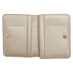 マークジェイコブス Jマーク 二つ折り財布 ブラウン レザー レディース MARC JACOBS 【中古】