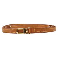 ルイ ヴィトン ショルダーストラップ ブラウン ゴールド レザー メッキ レディース LOUIS VUITTON 【中古】