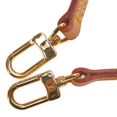 ルイ ヴィトン ショルダーストラップ ブラウン ゴールド レザー メッキ レディース LOUIS VUITTON 【中古】