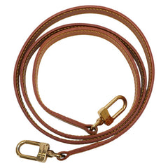 ルイ ヴィトン ショルダーストラップ ブラウン ゴールド レザー メッキ レディース LOUIS VUITTON 【中古】