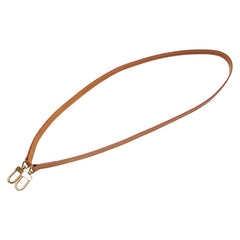 ルイ ヴィトン ショルダーストラップ ブラウン ゴールド レザー メッキ レディース LOUIS VUITTON 【中古】