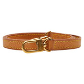 ルイ ヴィトン ショルダーストラップ ブラウン ゴールド レザー メッキ レディース LOUIS VUITTON 【中古】