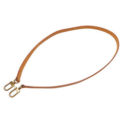 ルイ ヴィトン ショルダーストラップ ブラウン ゴールド レザー メッキ レディース LOUIS VUITTON 【中古】