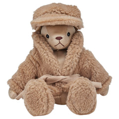 マックスマーラ テディベア くま ぬいぐるみ ベージュ ブラウン ナイロン ボア レディース MAX MARA 【中古】