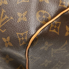 ルイ ヴィトン モノグラム キーポル55 ボストンバッグ トラベルバッグ 旅行用バッグ M41424 ブラウン PVC レザー レディース LOUIS VUITTON 【中古】