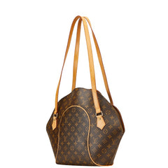 ルイ ヴィトン モノグラム エリプス ショッピング トートバッグ ワンショルダーバッグ M51128 ブラウン PVC レザー レディース LOUIS VUITTON 【中古】