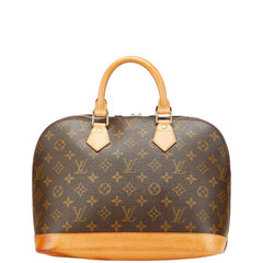 ルイ ヴィトン モノグラム アルマPM ハンドバッグ M51130 ブラウン PVC レザー レディース LOUIS VUITTON 【中古】