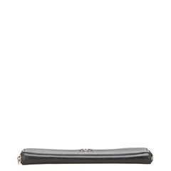 シャネル ココマーク 長財布 ラウンドファスナー ブラック キャビアスキン レディース CHANEL 【中古】