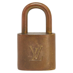 ルイ ヴィトン カデナ 南京錠 キー セット ゴールド メッキ レディース LOUIS VUITTON 【中古】