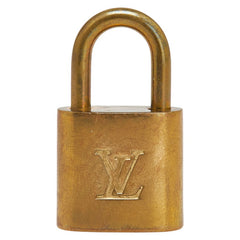 ルイ ヴィトン カデナ 南京錠 キー セット ゴールド メッキ レディース LOUIS VUITTON 【中古】