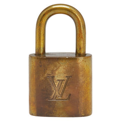 ルイ ヴィトン カデナ 南京錠 キー セット ゴールド メッキ レディース LOUIS VUITTON 【中古】