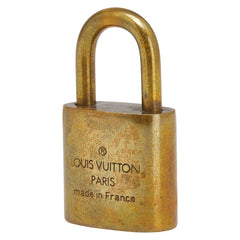 ルイ ヴィトン カデナ 南京錠 キー セット ゴールド メッキ レディース LOUIS VUITTON 【中古】