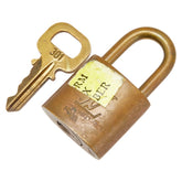 ルイ ヴィトン カデナ 南京錠 キー セット ゴールド メッキ レディース LOUIS VUITTON 【中古】