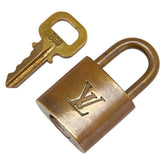 ルイ ヴィトン カデナ 南京錠 キー セット ゴールド メッキ レディース LOUIS VUITTON 【中古】