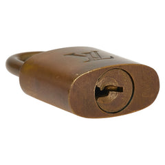 ルイ ヴィトン カデナ 南京錠 キー セット ゴールド メッキ レディース LOUIS VUITTON 【中古】