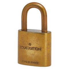 ルイ ヴィトン カデナ 南京錠 キー セット ゴールド メッキ レディース LOUIS VUITTON 【中古】