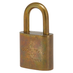 ルイ ヴィトン カデナ 南京錠 キー セット ゴールド メッキ レディース LOUIS VUITTON 【中古】