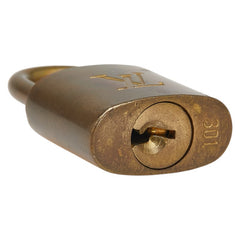 ルイ ヴィトン カデナ 南京錠 キー セット ゴールド メッキ レディース LOUIS VUITTON 【中古】