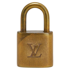 ルイ ヴィトン カデナ 南京錠 キー セット ゴールド メッキ レディース LOUIS VUITTON 【中古】