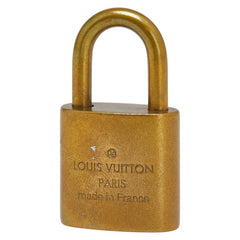 ルイ ヴィトン カデナ 南京錠 キー セット ゴールド メッキ レディース LOUIS VUITTON 【中古】