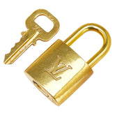 ルイ ヴィトン カデナ 南京錠 キー セット ゴールド メッキ レディース LOUIS VUITTON 【中古】