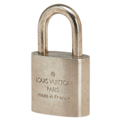 ルイ ヴィトン カデナ 南京錠 キー セット シルバー メタル レディース LOUIS VUITTON 【中古】