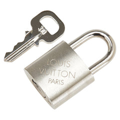 ルイ ヴィトン カデナ 南京錠 キー セット シルバー メタル レディース LOUIS VUITTON 【中古】