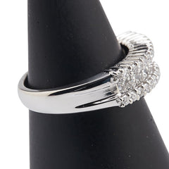 Pt900 プラチナ ダイヤ1.00ct リング 指輪 レディース 11号 【中古】