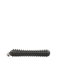 クリスチャンルブタン スパイク スタッズ 長財布 ラウンドファスナー ブラック レザー メンズ Christian Louboutin 【中古】