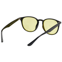 レイバン ライトカラーレンズ サングラス RB4259F 601/85 ブラック イエロー プラスチック レディース Ray-Ban 【中古】