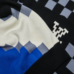 ルイ ヴィトン LVフェアアイルマクロ ニット セーター サイズ:M RM231M ZLL HON20W ブラック マルチカラー ウール メンズ LOUIS VUITTON 【中古】