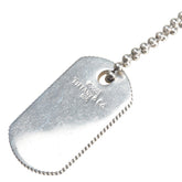 ティファニー ドッグタグ ボールチェーン ペンダントネックレス SV925 シルバー レディース TIFFANY&Co. 【中古】