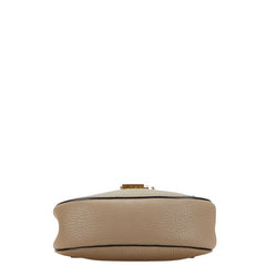 クロエ ドリュー チェーン ショルダーバッグ グレージュ ゴールド レザー レディース Chloe 【中古】