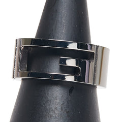 グッチ ブランデッド G リング 指輪 SV925 シルバー レディース GUCCI 【中古】