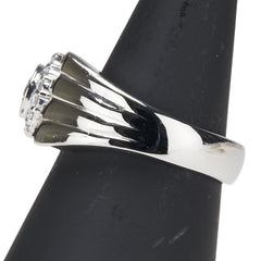 Pt900 プラチナ ダイヤ0.513ct ダイヤ0.23ct リング 指輪 レディース 16.5号 【中古】